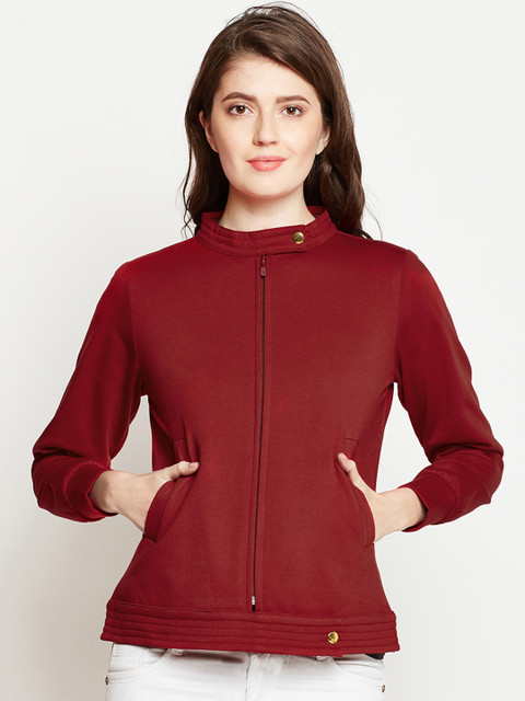 

RARE Women Red Solid Tailored Jacket