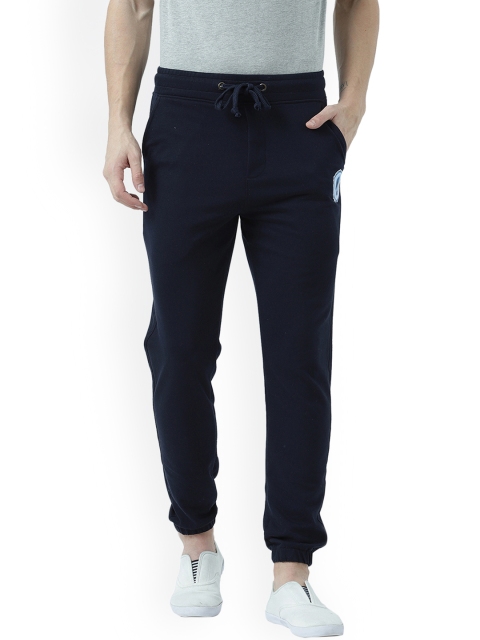 

Marvel by Wear Your Mind Men Navy Blue Straight Fit Solid Joggers