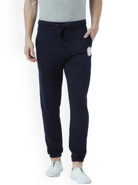 

Marvel by Wear Your Mind Men Navy Blue Straight-Fit Joggers