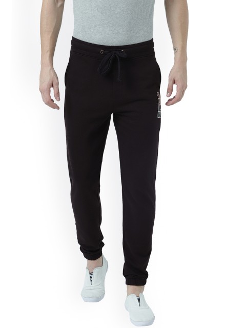 

Marvel by Wear Your Mind Men Black Solid Straight-Fit Joggers