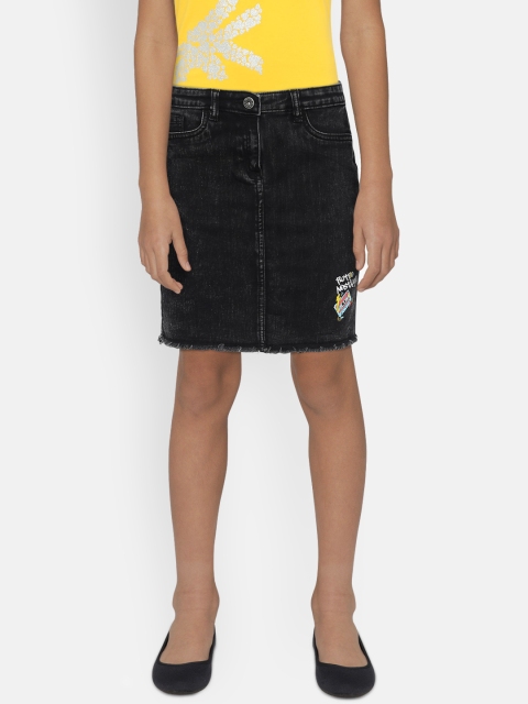 

Bossini Girls Black Denim Skirt