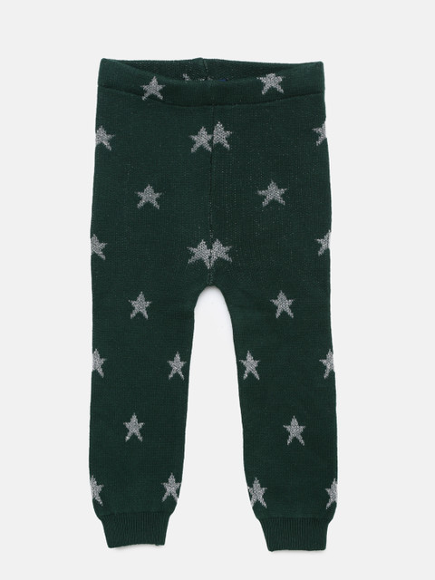 

Juniors by Lifestyle Girls Green Printed Leggings