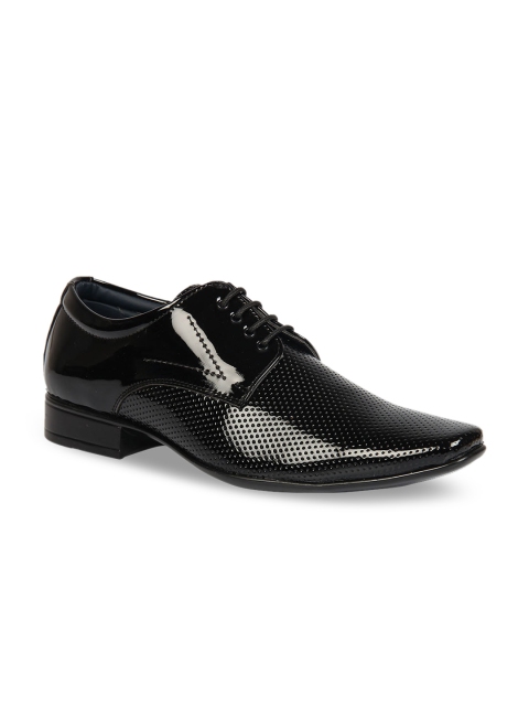 

Respiro Men Black Synthetic Leather Formal Derbys