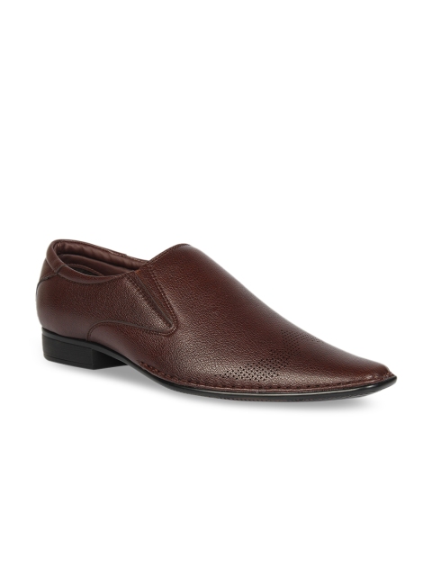 

Respiro Men Brown Formal Slip-Ons
