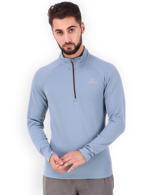

Alcis Men Blue Solid Sweatshirt