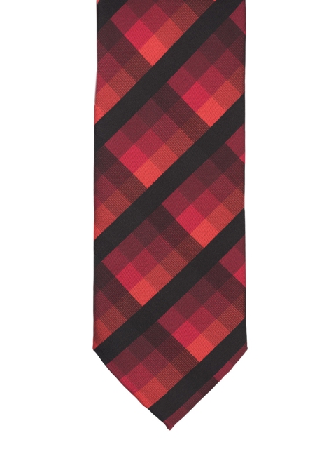 

The Tie Hub Red & Black Checked Skinny Tie