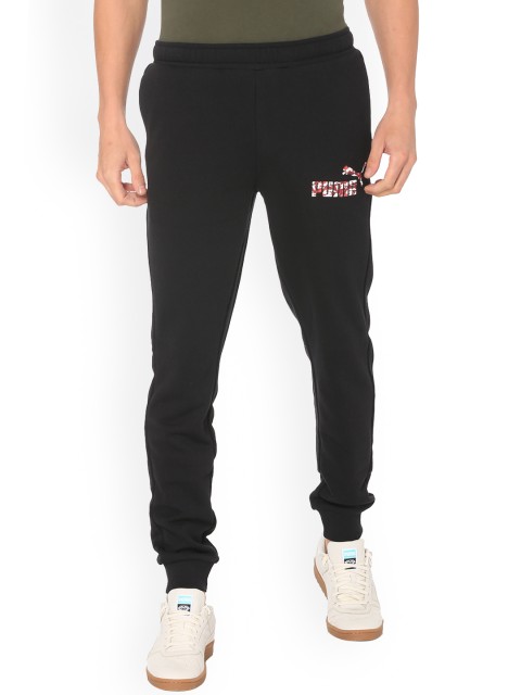

Puma Men Black Solid Joggers
