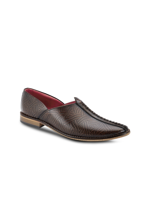 

Raymond Men Brown Leather Mojaris