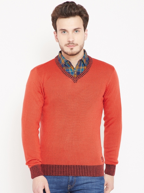 

American Eye Men Coral Solid Pullover