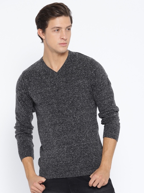 

American Eye Men Navy Solid Pullover, Navy blue