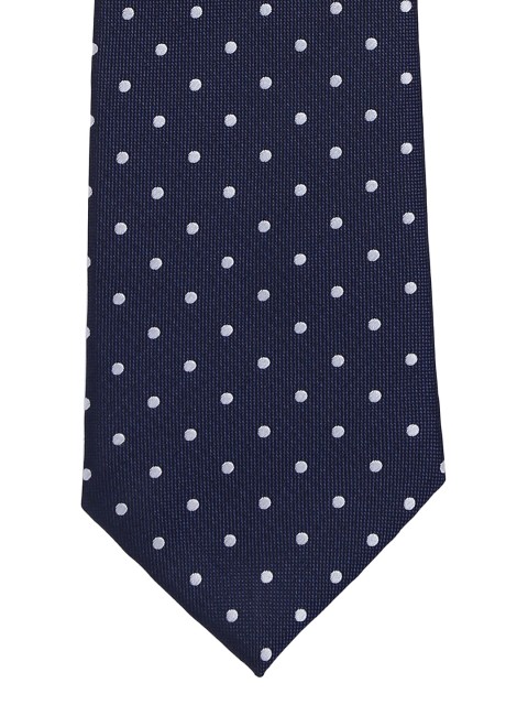 

Alvaro Castagnino Black & White Woven Design Broad Tie