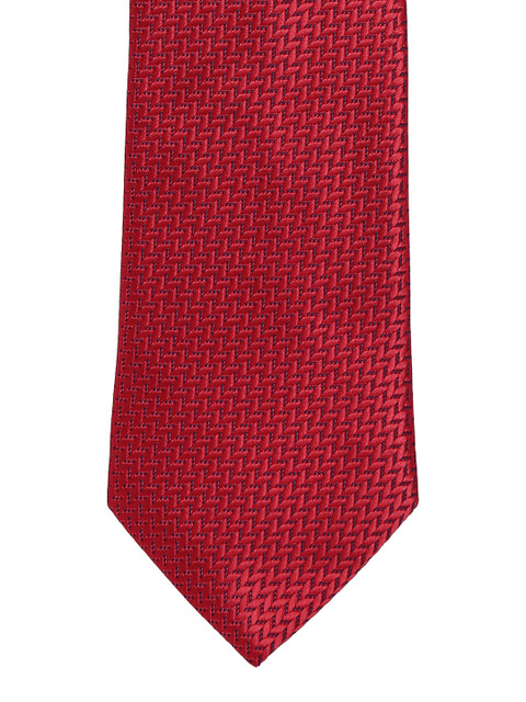 

Alvaro Castagnino Men Maroon Woven Design Broad Tie