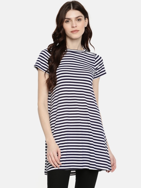 

AND White & Blue Striped Tunic