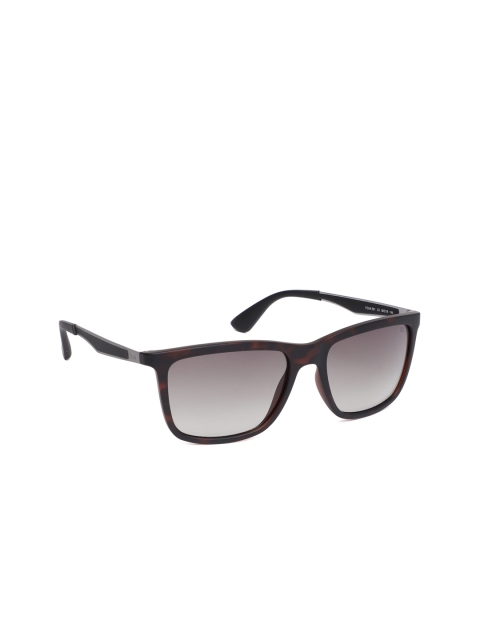 

French Connection Unisex Rectangle Sunglasses 8903232142093, Green