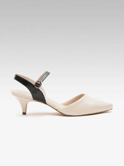 

Carlton London Women Beige Solid Pumps
