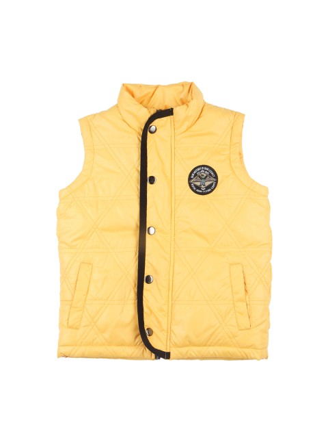 

CHALK by Pantaloons Boys Yellow Solid Puffer Jacket