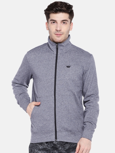 

Wildcraft Men Grey Solid Sweatshirt