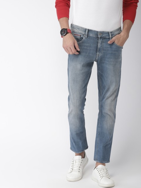 

Tommy Hilfiger Men Blue Scanton Slim Fit Mid-Rise Clean Look Stretchable Jeans