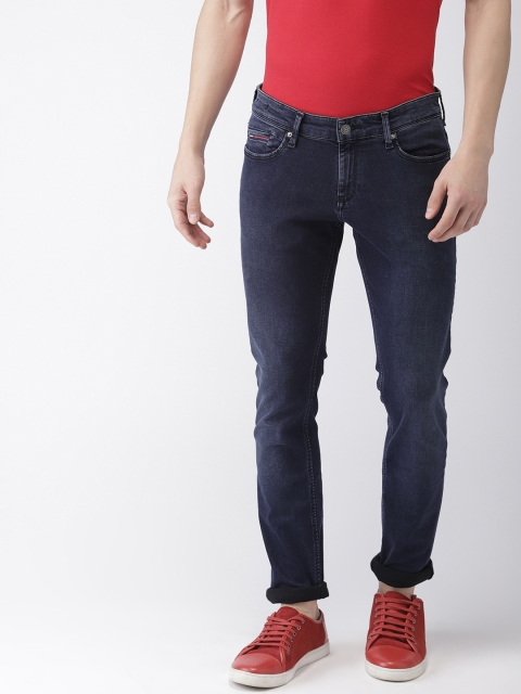 

Tommy Hilfiger Men Blue Sidney Skinny Fit Mid-Rise Clean Look Stretchable Jeans