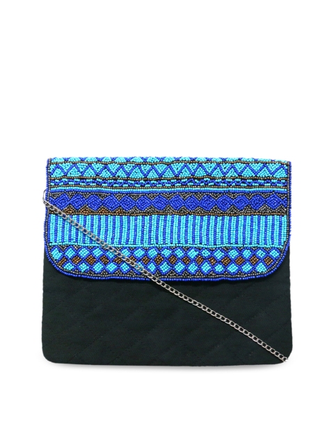 

Diwaah Womens Clutch Evening Handbag For Cocktail/Wedding/Party, Blue