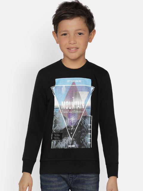 

Duke Boys Black Printed Pullover