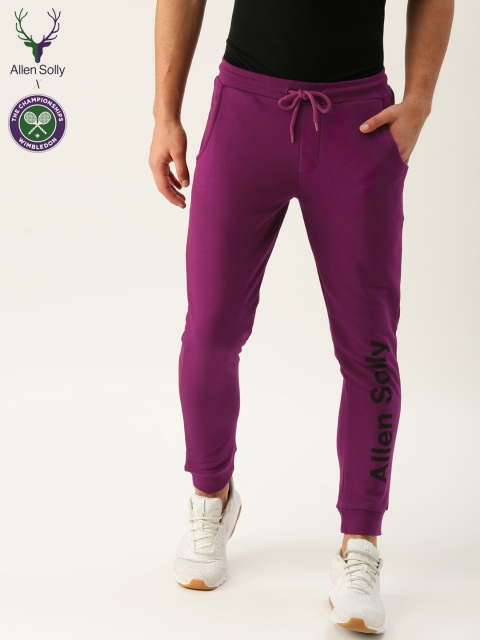 

Allen Solly Sport Purple Jogger Track Pants