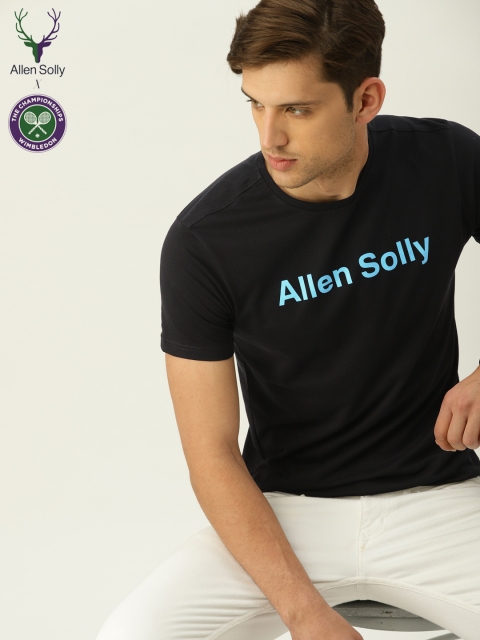 

Allen Solly Sport Men Black Printed Round Neck T-shirt
