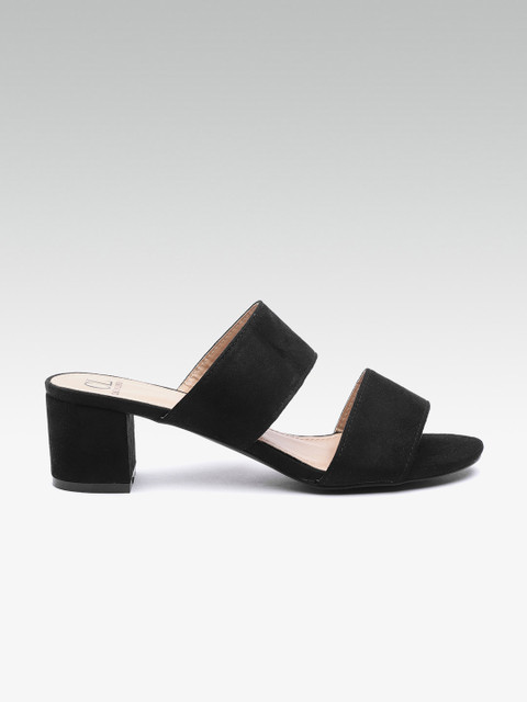 

Carlton London Women Black Solid Heels