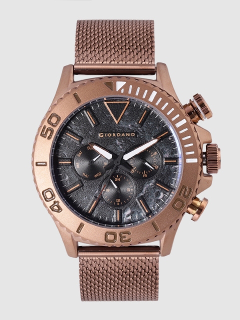 

GIORDANO Men Navy Blue Printed Analogue Watch C1159-44
