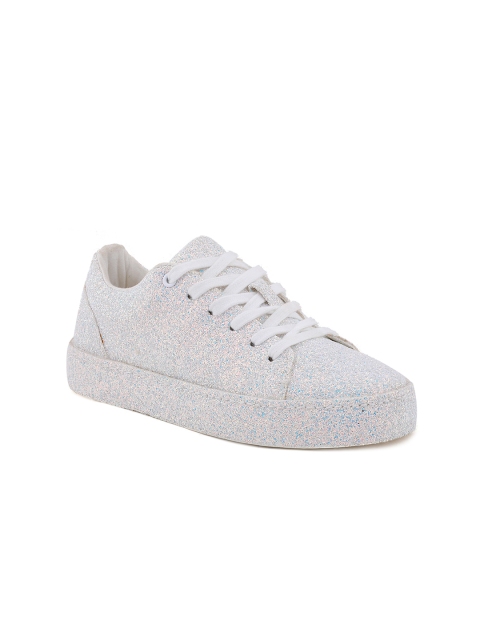 

Aldo Women White Solid Sneakers