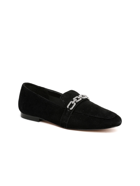 

ALDO Women Black Leather Loafers