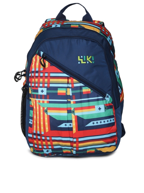 

Wildcraft Unisex Multicoloured Printed Backpack, Multi