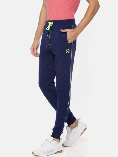 

Park Avenue Men Blue Solid Joggers