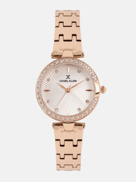 

Daniel Klein Women Cream-Coloured Analogue Watch DK11884-2