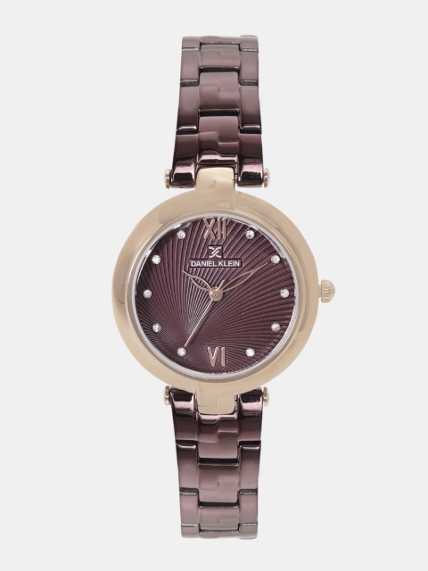 

Daniel Klein Premium Women Burgundy Analogue Watch DK11878-6