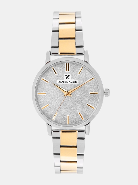 

Daniel Klein Premium Women Silver-Toned Shimmer Effect Analogue Watch DK11800-3