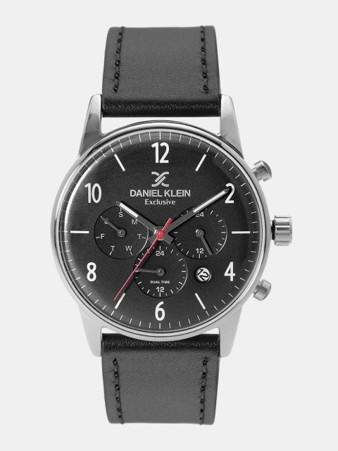 

Daniel Klein Exclusive Men Black Dual Time Analogue Watch DK11832-2