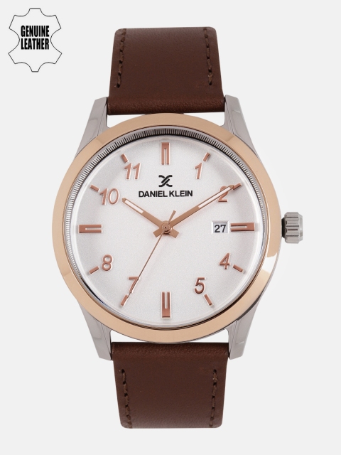 

Daniel Klein Men White Analogue Watch DK11870-4 DK11870-4