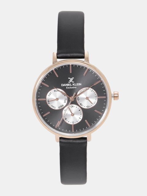

Daniel Klein Exclusive Women Black Analogue Watch DK11896-3