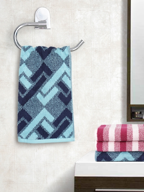 

SPACES Unisex Set of 4 Hand Towels, Pink