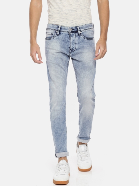 

Jack & Jones Men Blue Slim Fit Low-Rise Clean Look Jeans