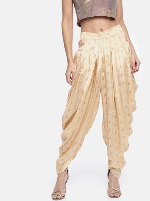 

Melange by Lifestyle Women Beige Regular Fit Printed Jodhpuris