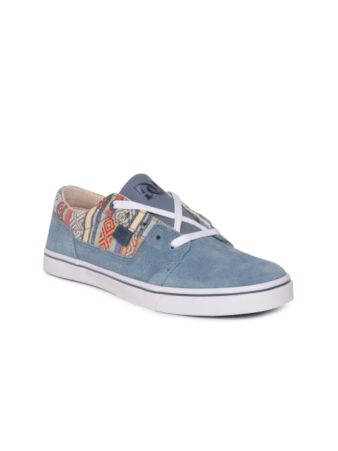 

DC Women Blue Suede Sneakers