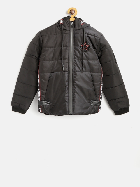 

Fort Collins Boys Black Hooded Padded Jacket