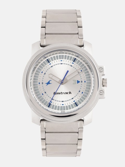 

Fastrack Men Silver-Toned Analogue and Digital Watch NG3039SM03C_OR