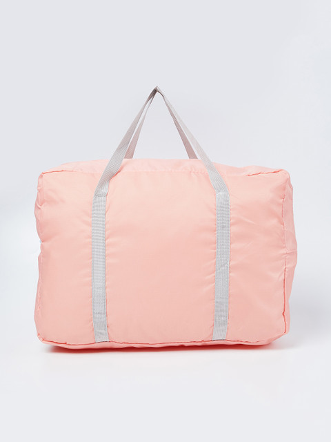 

Ginger by Lifestyle Peach-Coloured Solid Shoulder Bag