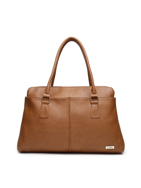

CODE by Lifestyle Tan Brown Solid Shoulder Bag