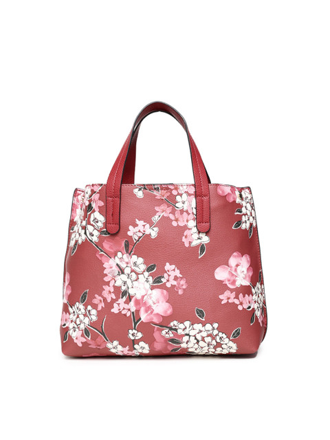 

Accessorize Red Printed Tote Bag