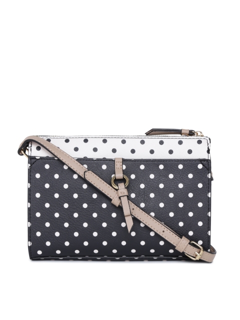 

Accessorize Black & White Printed Sling Bag