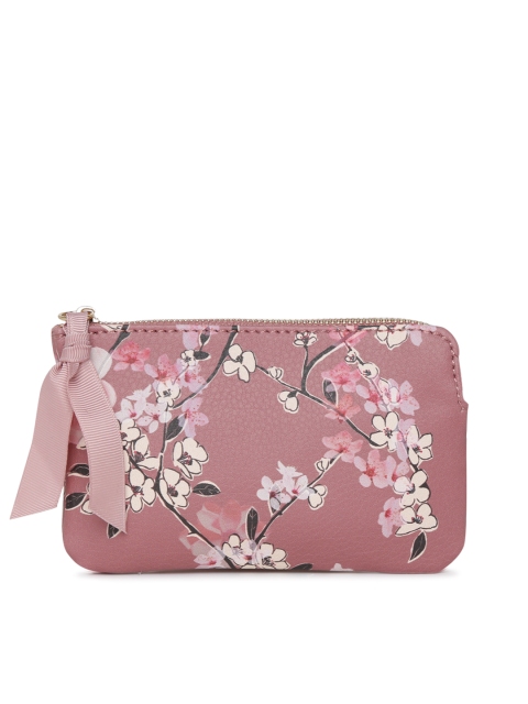 

Accessorize Woman Pink Printed Purse